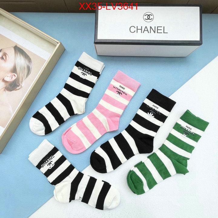 Sock-Chanel buy top high quality replica ID: LV3641 $: 35USD