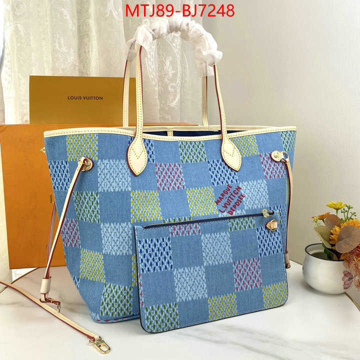 LV Bags(4A)-Neverfull- is it illegal to buy dupe ID: BJ7248 $: 89USD,