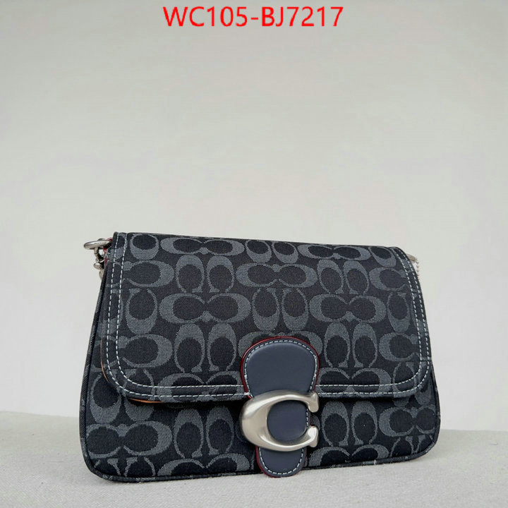 Coach Bags(4A)-Crossbody- high quality customize ID: BJ7217 $: 105USD,