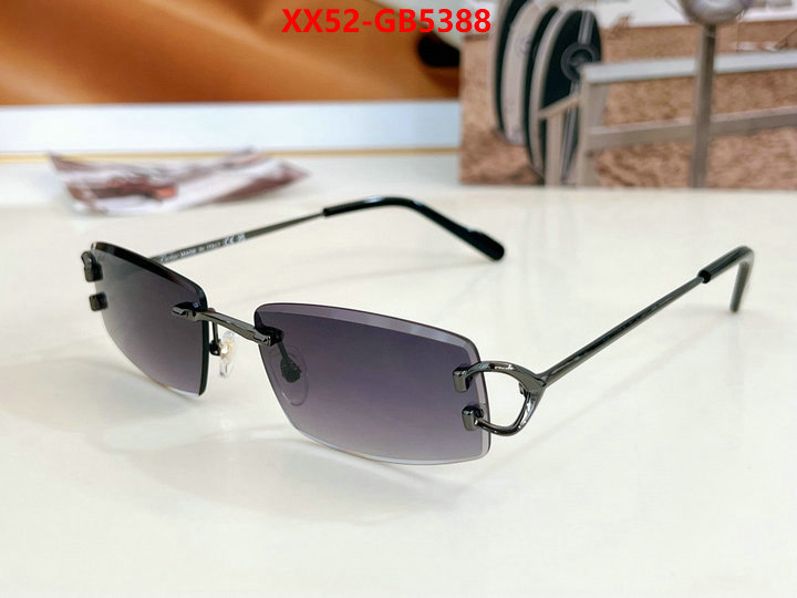 Glasses-Cartier the best designer ID: GB5388 $: 52USD