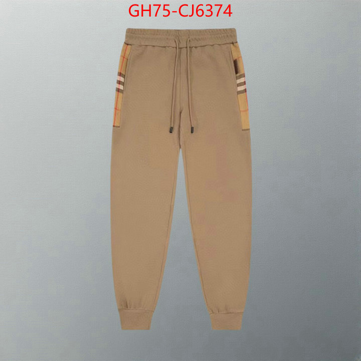 Clothing-Burberry where to buy high quality ID: CJ6374 $: 75USD