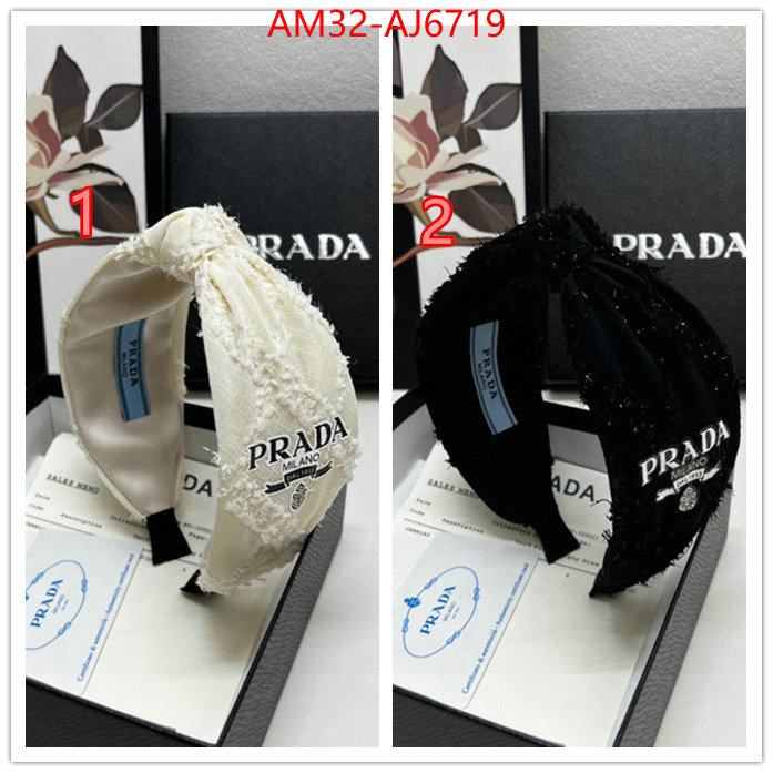 Hair band-Prada counter quality ID: AJ6719 $: 32USD