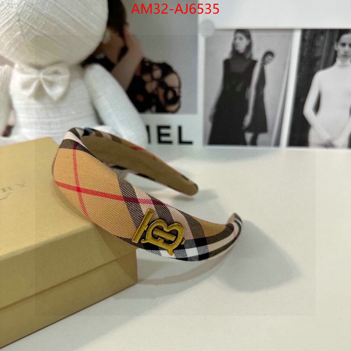 Hair band-Burberry where can i find ID: AJ6535 $: 32USD