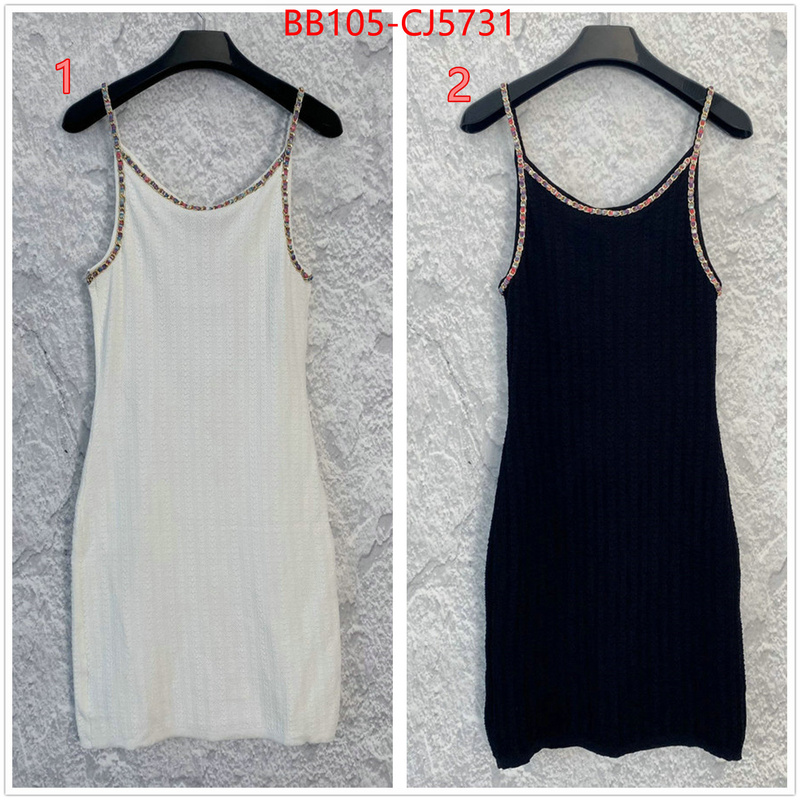 Clothing-Chanel 2024 perfect replica designer ID: CJ5731 $: 105USD