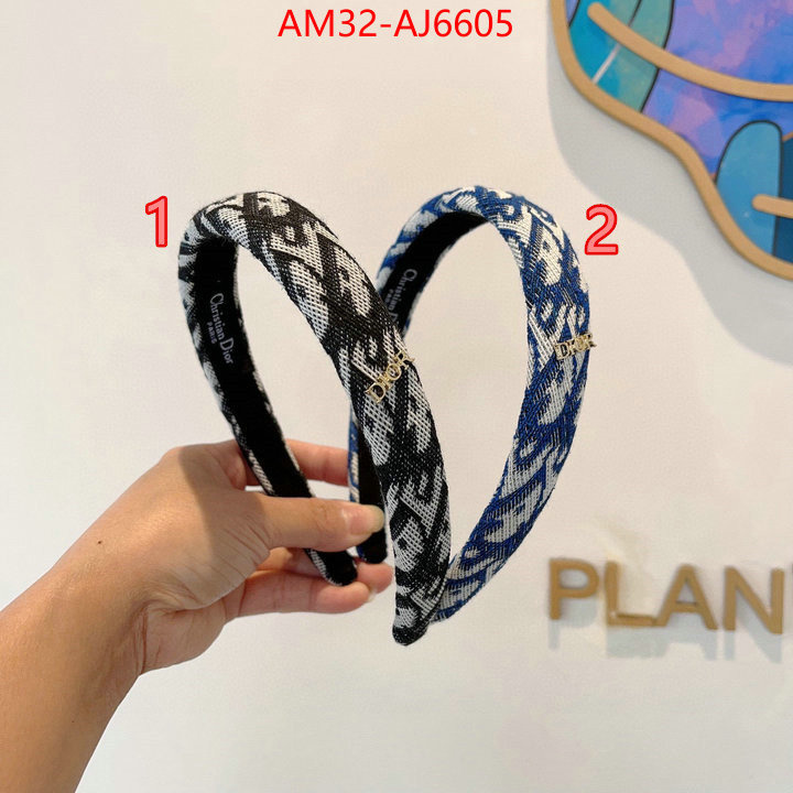 Hair band-Dior the highest quality fake ID: AJ6605 $: 32USD