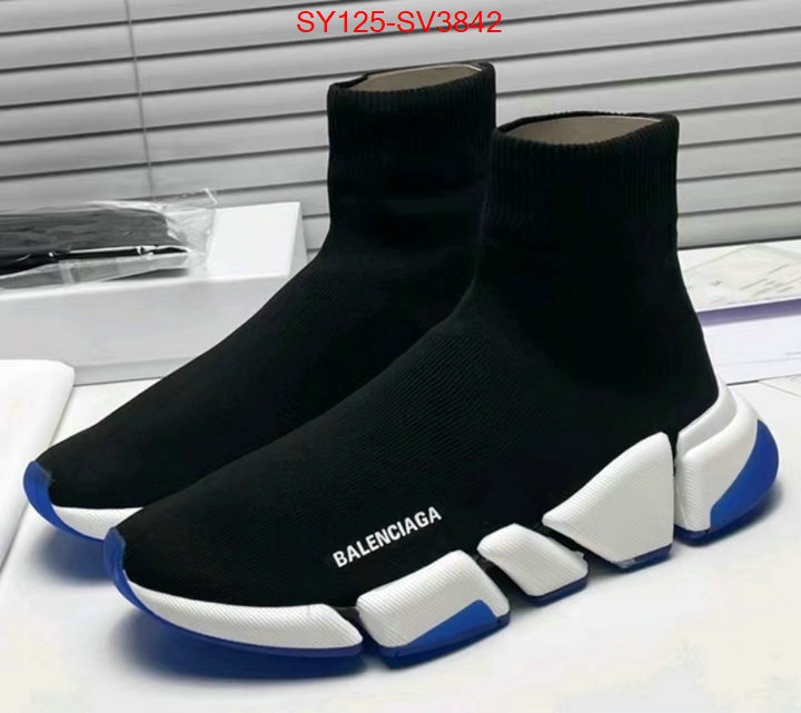 Men Shoes-Balenciaga shop designer replica ID: SV3842 $: 125USD