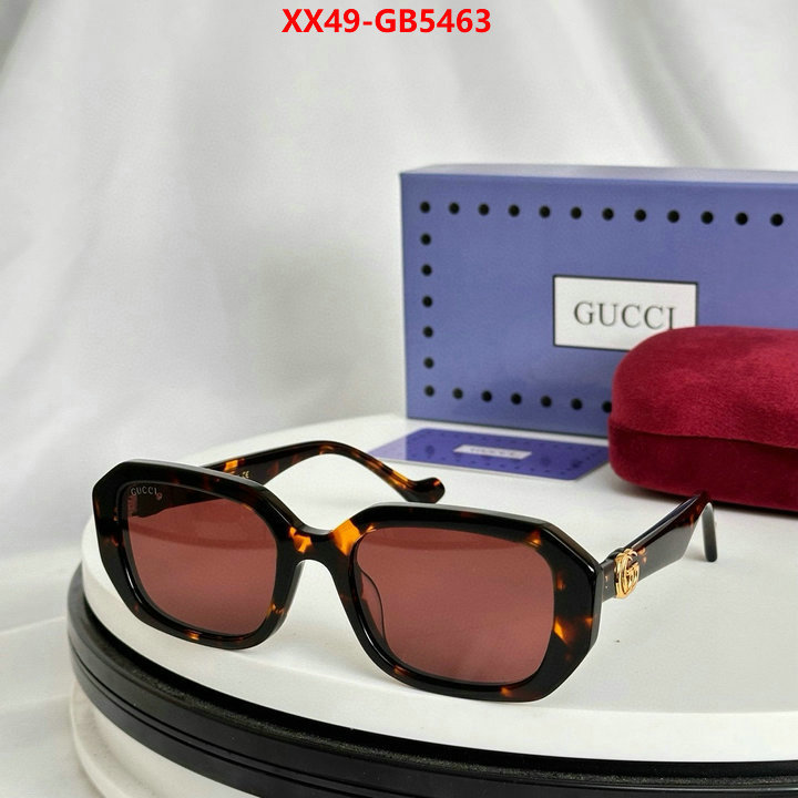 Glasses-Gucci 2024 aaaaa replica customize ID: GB5463 $: 49USD