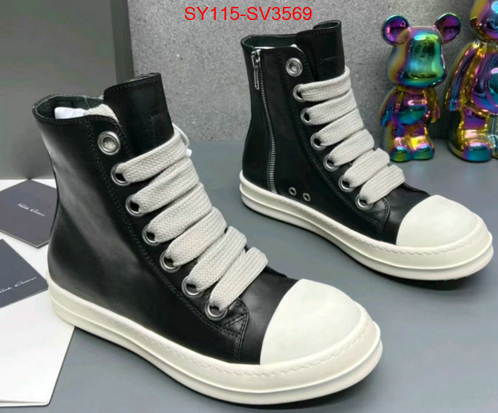 Men Shoes-RICK OWENS from china 2024 ID: SV3569 $: 115USD