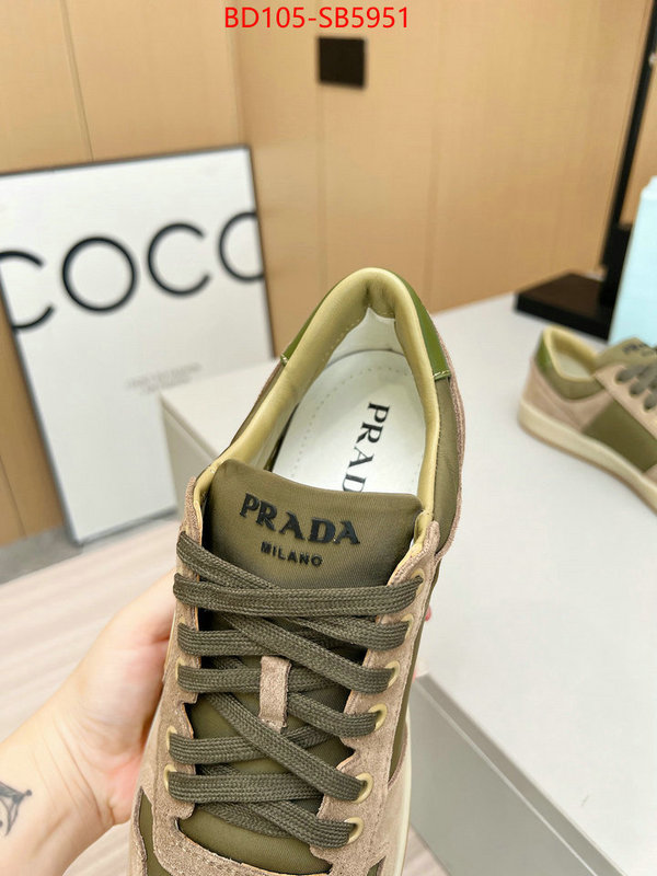 Men shoes-Prada fake aaaaa ID: SB5951 $: 105USD