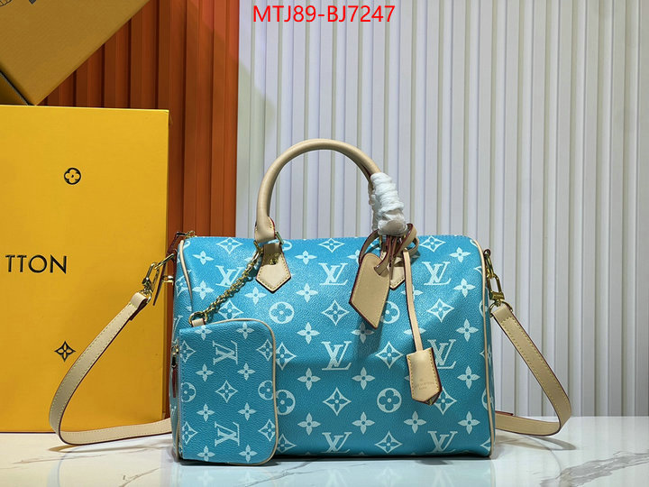 LV Bags(4A)-Speedy- aaaaa replica ID: BJ7247 $: 89USD,