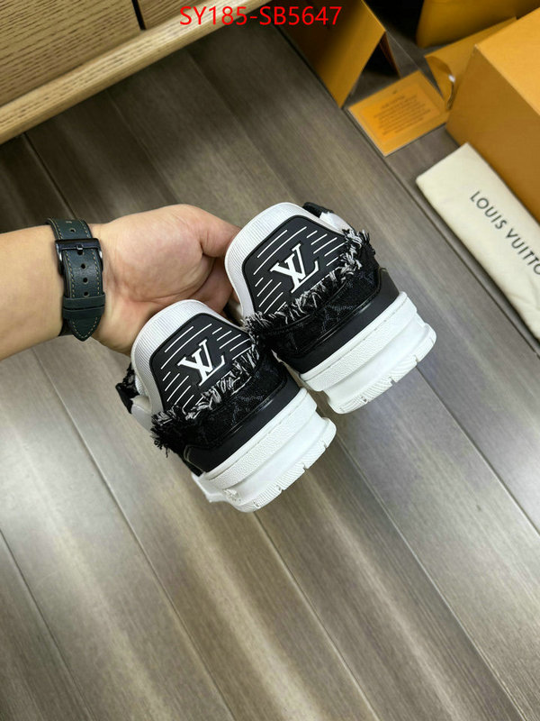 Men Shoes-LV how to start selling replica ID: SB5647 $: 185USD