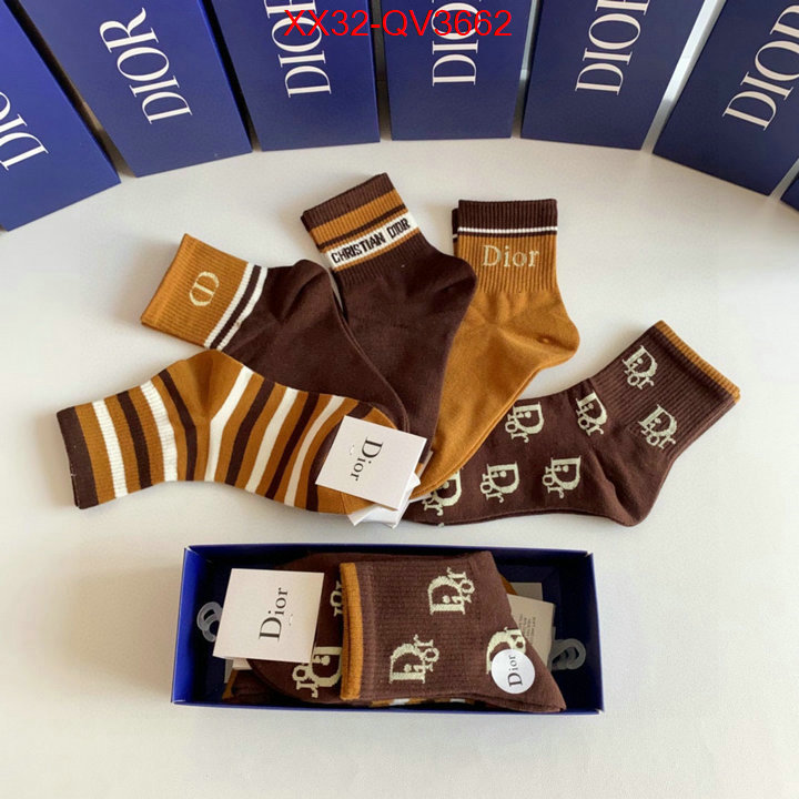 Sock-Dior high quality perfect ID: QV3662 $: 32USD