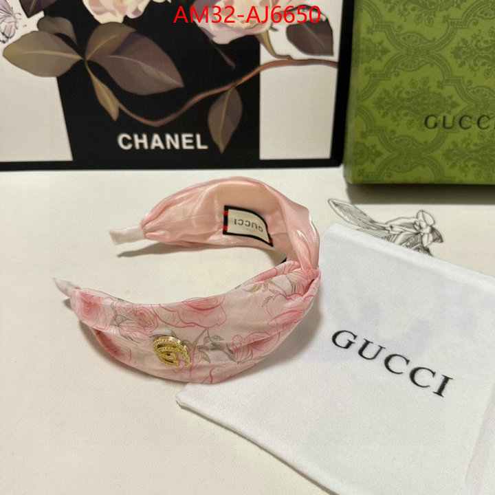 Hair band-Gucci luxury cheap ID: AJ6650 $: 32USD