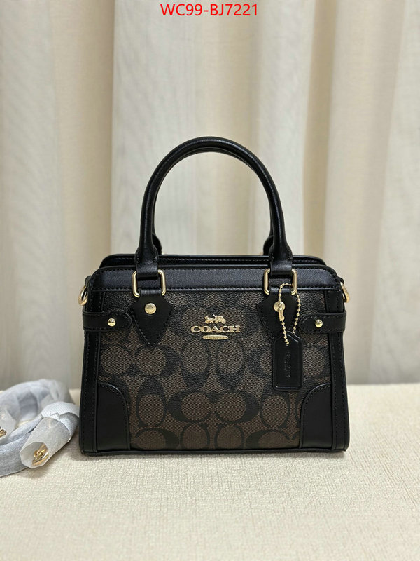 Coach Bags(4A)-Handbag- best quality designer ID: BJ7221 $: 99USD,