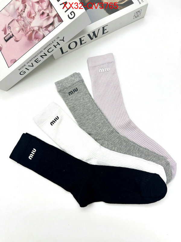 Sock-Miu Miu quality aaaaa replica ID: QV3765 $: 32USD