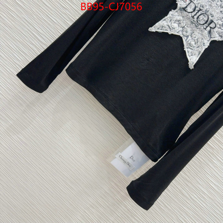 Clothing-Dior brand designer replica ID: CJ7056 $: 95USD