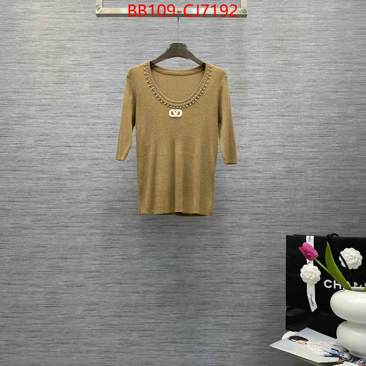 Clothing-Valentino what is top quality replica ID: CJ7192 $: 109USD