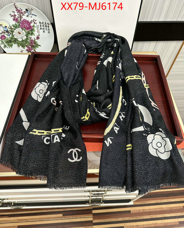 Scarf-Chanel at cheap price ID: MJ6174 $: 79USD