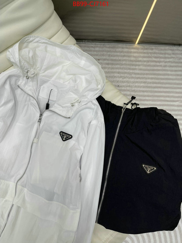 Clothing-Prada best replica quality ID: CJ7161 $: 99USD