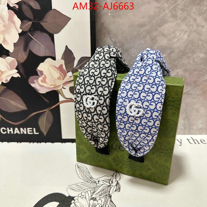 Hair band-Gucci fake aaaaa ID: AJ6663 $: 32USD