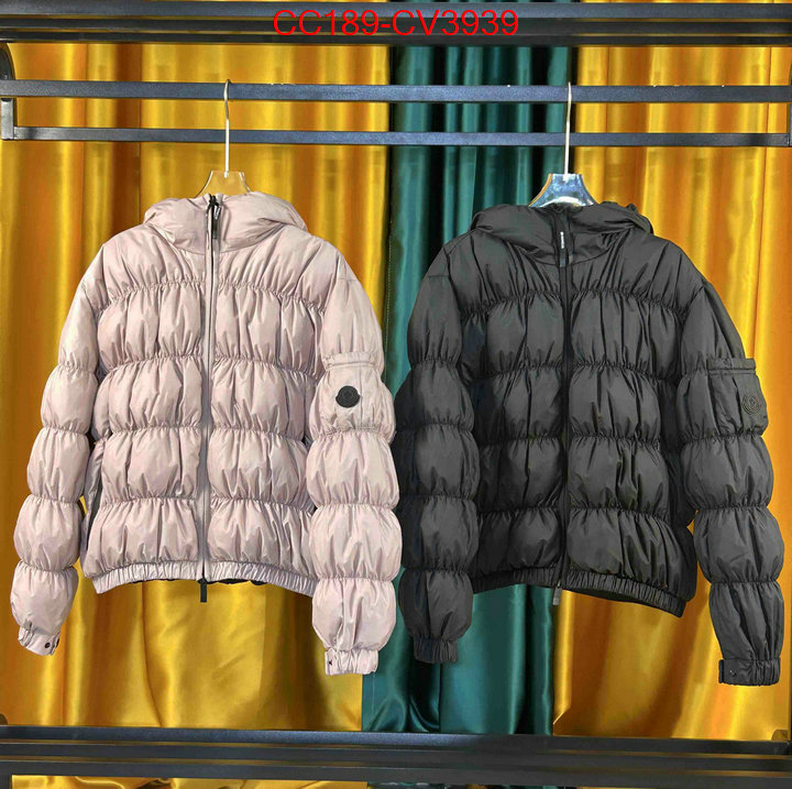 Down jacket Women-Moncler perfect replica ID: CV3939 $: 189USD