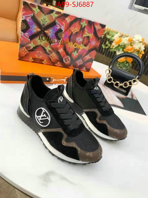 Women Shoes-LV good quality replica ID: SJ6887 $: 99USD