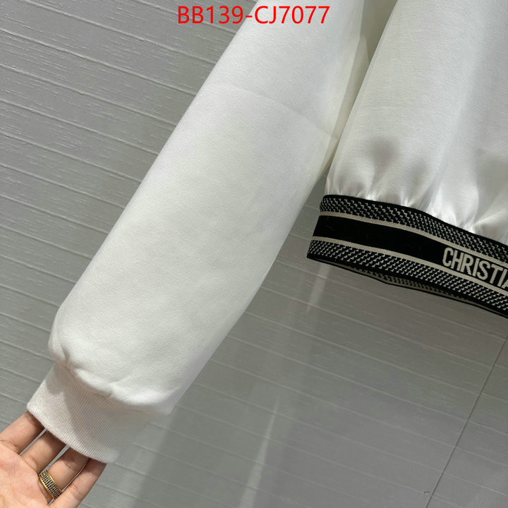 Clothing-Dior high quality perfect ID: CJ7077 $: 139USD