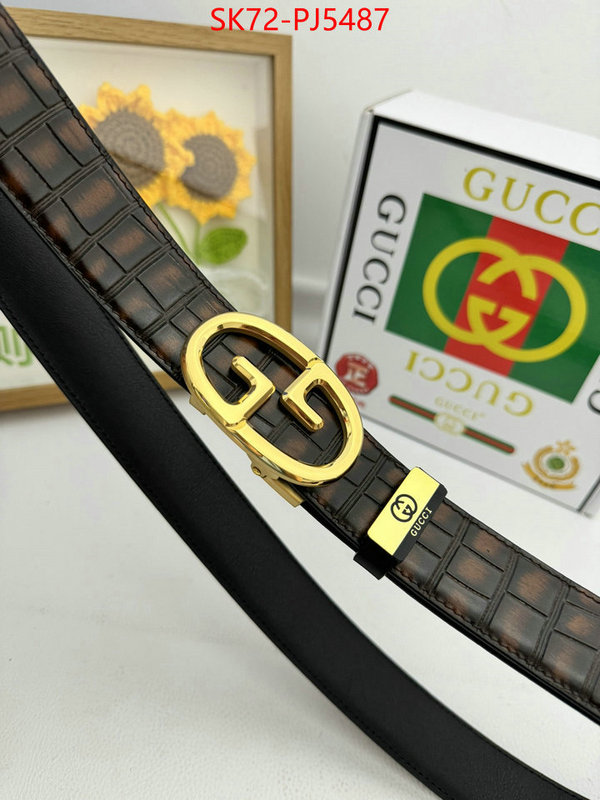 Belts-Gucci can i buy replica ID: PJ5487 $: 72USD