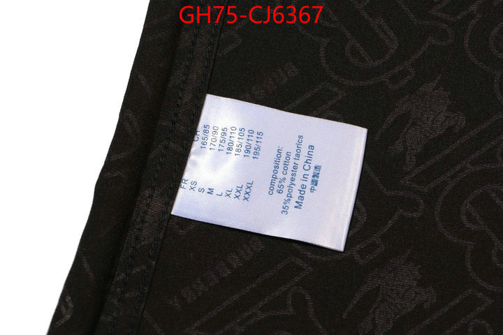 Clothing-Burberry top designer replica ID: CJ6367 $: 75USD