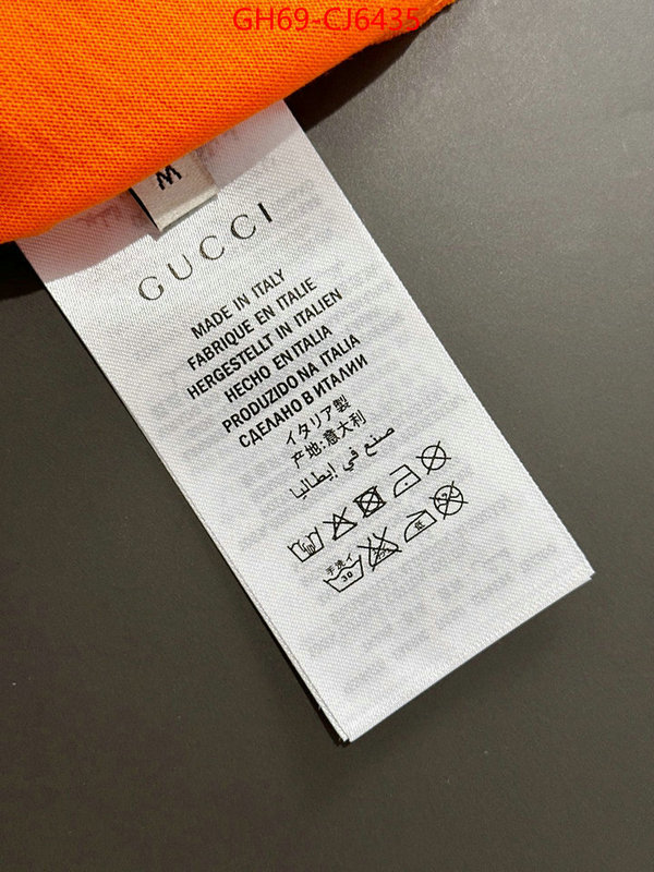 Clothing-Gucci knockoff highest quality ID: CJ6435 $: 69USD