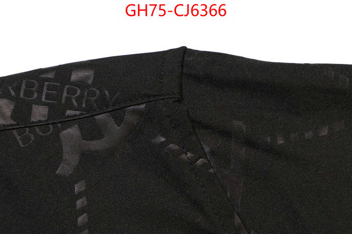 Clothing-Burberry replica for cheap ID: CJ6366 $: 75USD