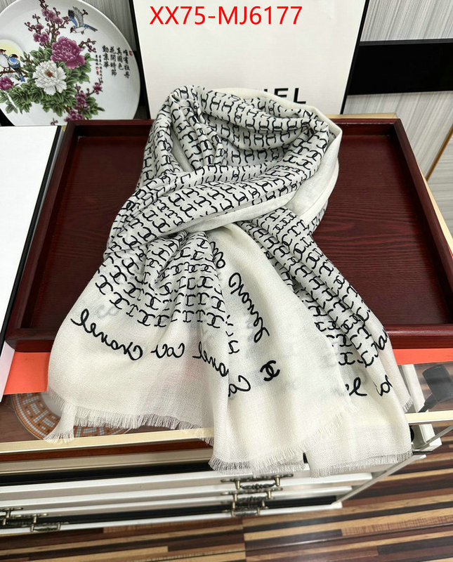 Scarf-Chanel shop designer replica ID: MJ6177 $: 75USD