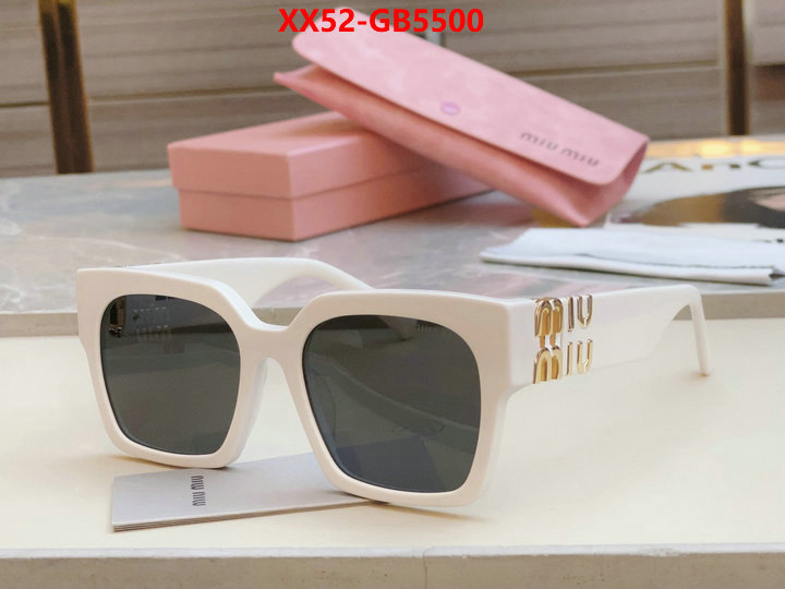 Glasses-Miu Miu aaaaa+ replica designer ID: GB5500 $: 52USD