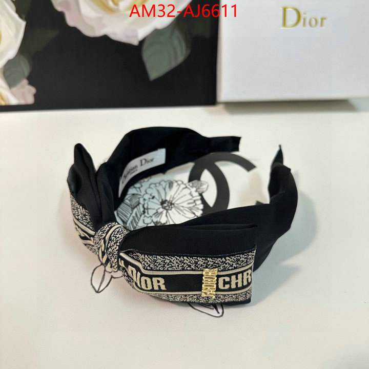 Hair band-Dior knockoff highest quality ID: AJ6611 $: 32USD