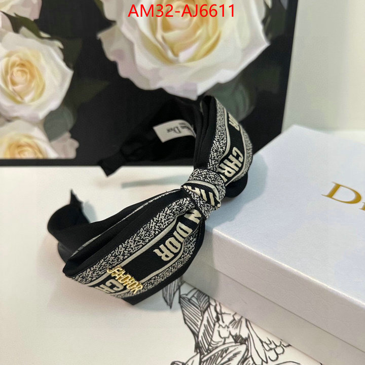 Hair band-Dior knockoff highest quality ID: AJ6611 $: 32USD