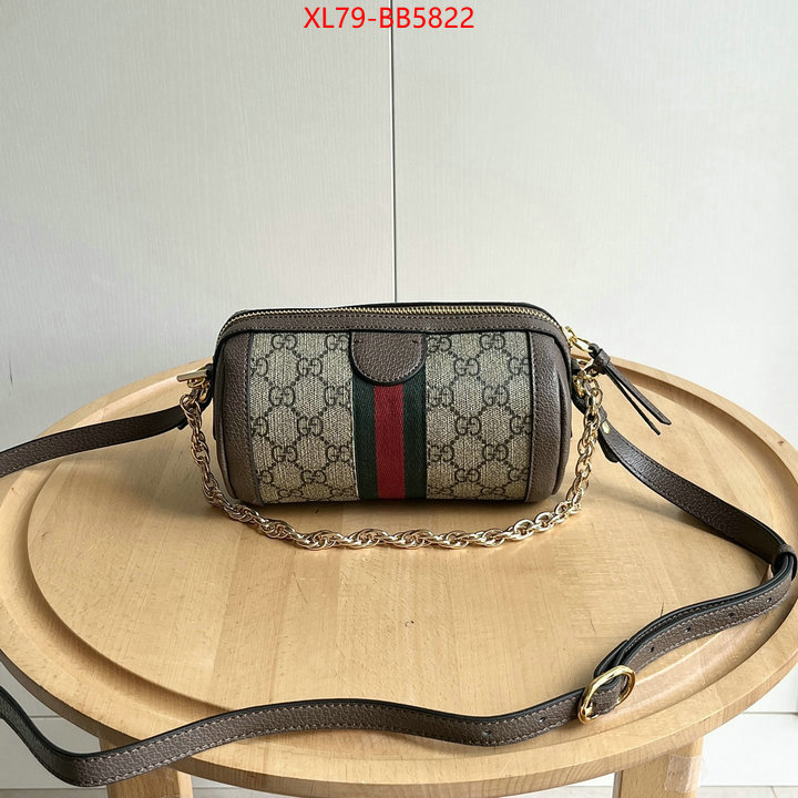 Gucci Bags(4A)-Crossbody- best knockoff ID: BB5822 $: 79USD,