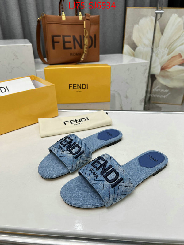 Women Shoes-Fendi wholesale ID: SJ6934 $: 75USD