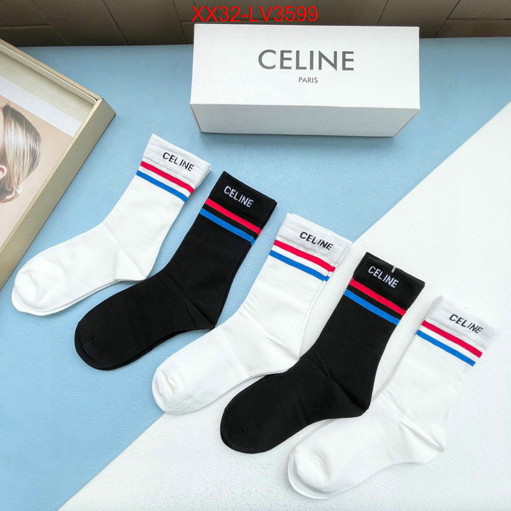 Sock-CELINE best quality designer ID: LV3599 $: 32USD