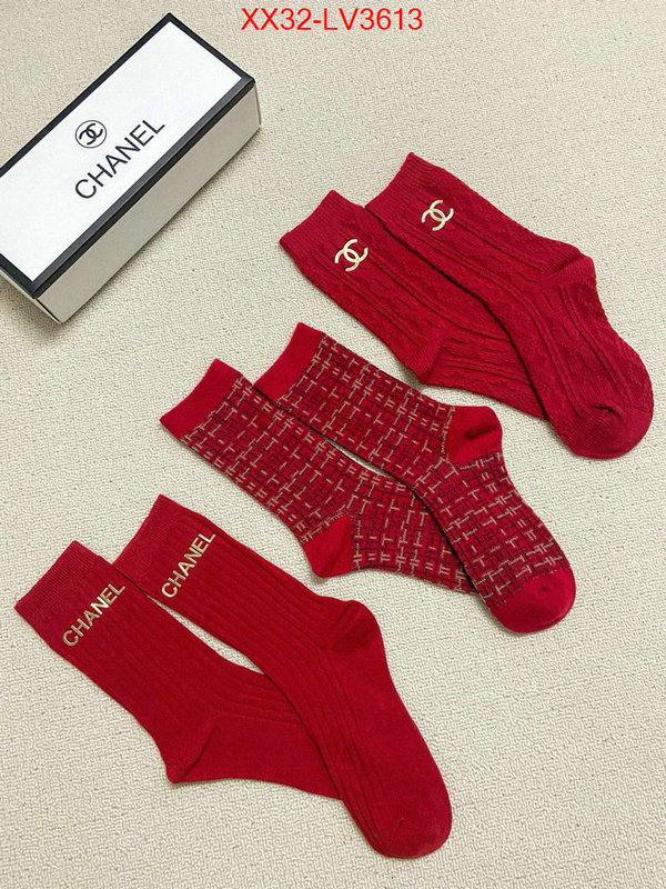 Sock-Chanel where quality designer replica ID: LV3613 $: 32USD