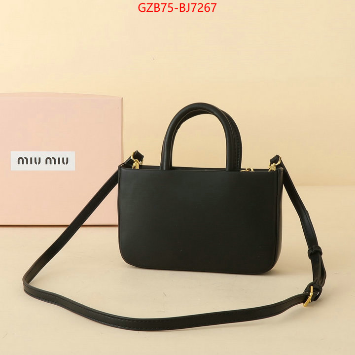 Miu Miu Bags(4A)-Handbag- perfect ID: BJ7267 $: 75USD,