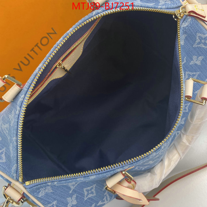 LV Bags(4A)-Speedy- wholesale imitation designer replicas ID: BJ7251