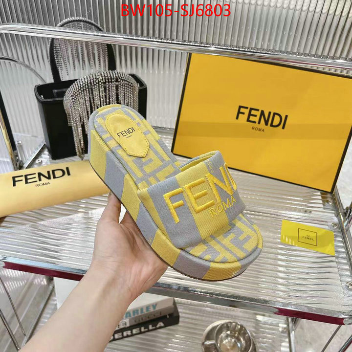 Women Shoes-Fendi 1:1 replica ID: SJ6803 $: 105USD