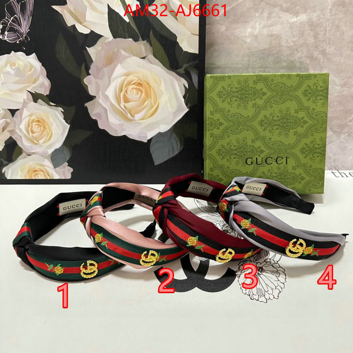 Hair band-Gucci shop cheap high quality 1:1 replica ID: AJ6661 $: 32USD