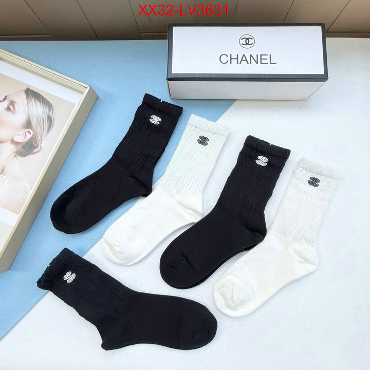 Sock-Chanel copy ID: LV3631 $: 32USD