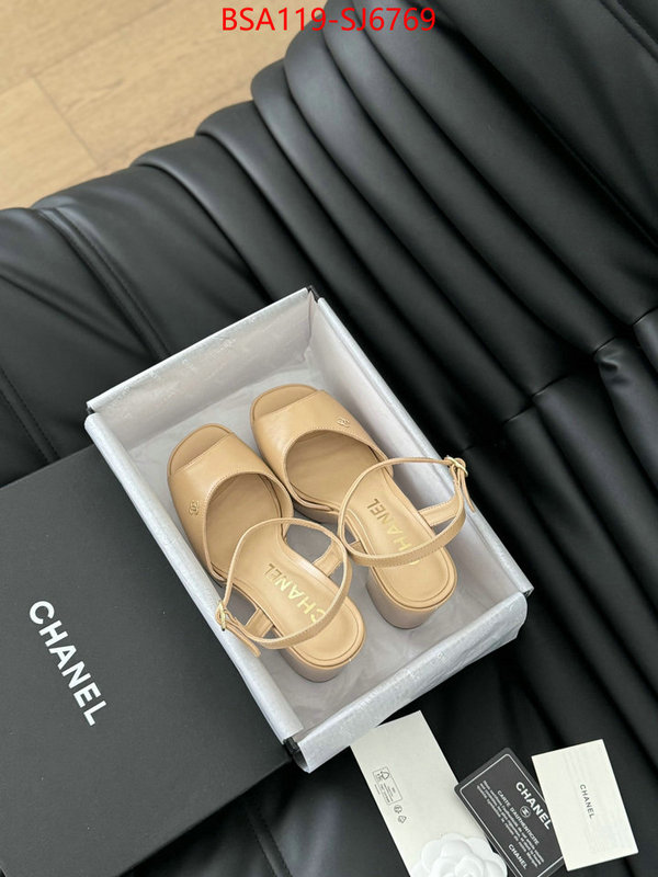 Women Shoes-Chanel best fake ID: SJ6769 $: 119USD