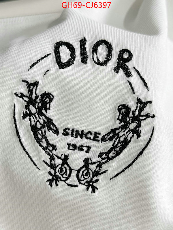 Clothing-Dior wholesale replica shop ID: CJ6397 $: 69USD