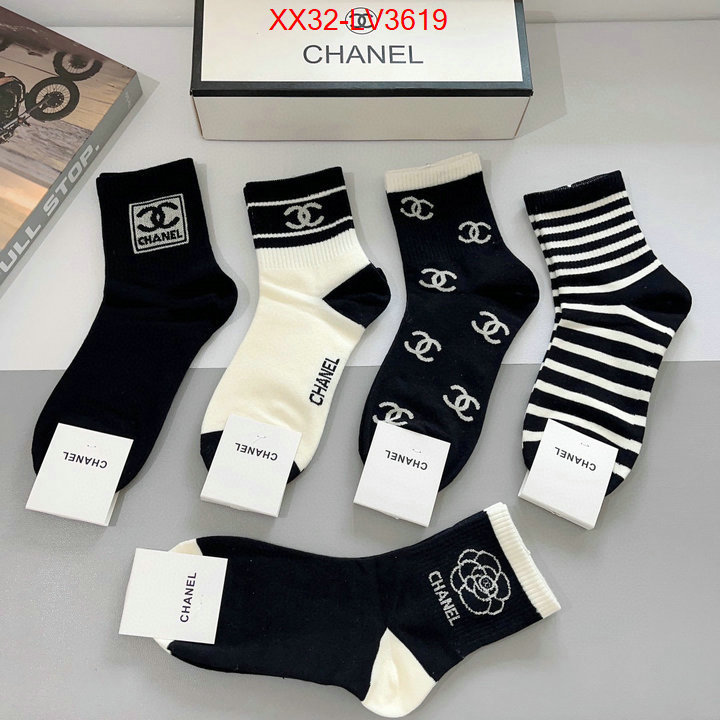 Sock-Chanel best quality replica ID: LV3619 $: 32USD