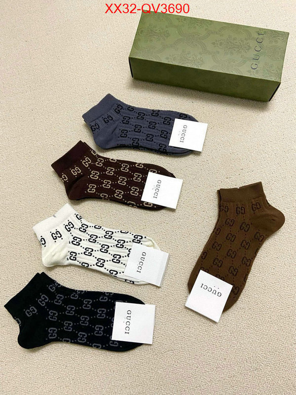 Sock-Gucci luxury ID: QV3690 $: 32USD