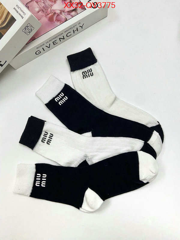 Sock-Miu Miu where can i buy the best 1:1 original ID: QV3775 $: 32USD