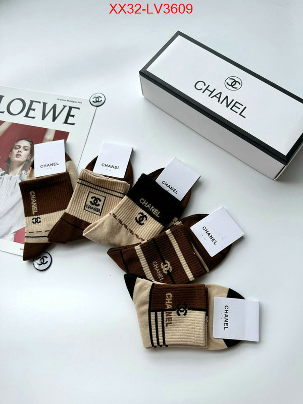 Sock-Chanel only sell high-quality ID: LV3609 $: 32USD